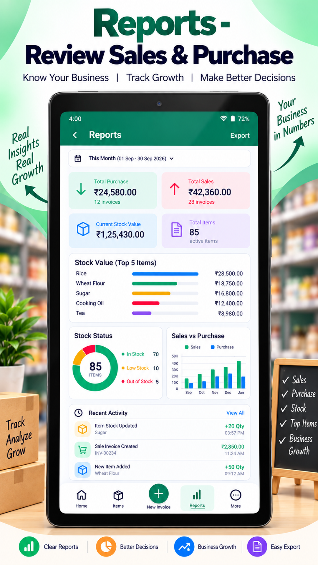 Dukandar Stock Management screenshot